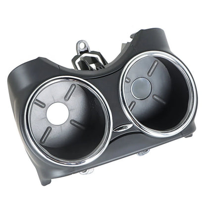 Dual Cup Holder Bracket Black for Mercedes-Benz CLS350 CLS550 CLS500 (2005-2010)