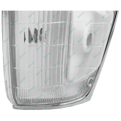 Chrome Corner Indicator Lights Pair w/Clear Hump for Toyota Hilux (1994-1997)