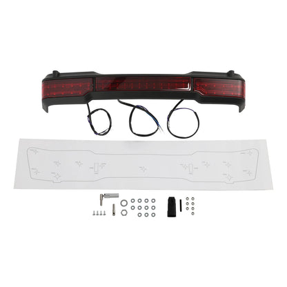 LED Brake Tail Light Side Marker for Harley King Trunk Touring (1997-2008)