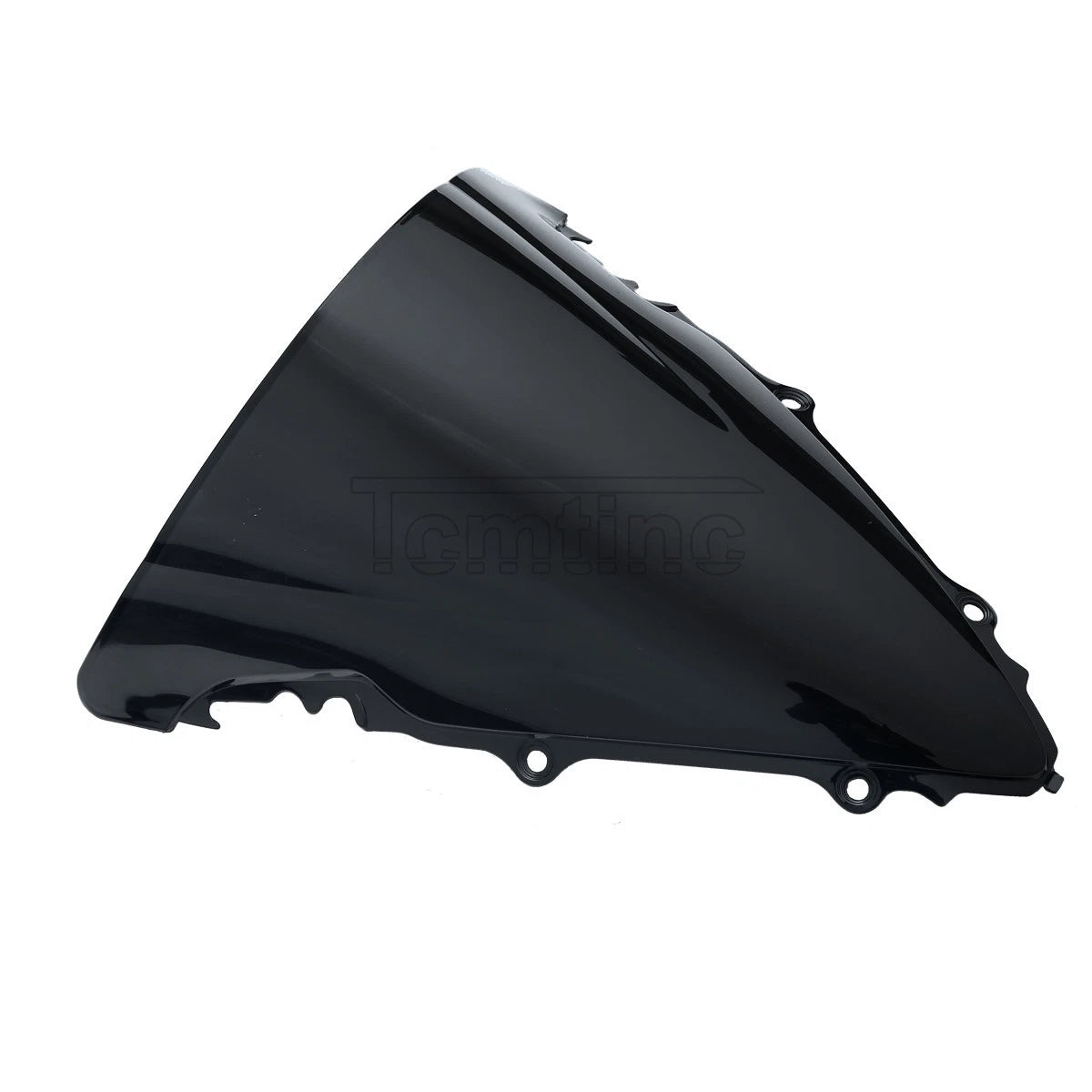 Dual Bubble Black Windshield for Yamaha YZF R6 (2003-2005)