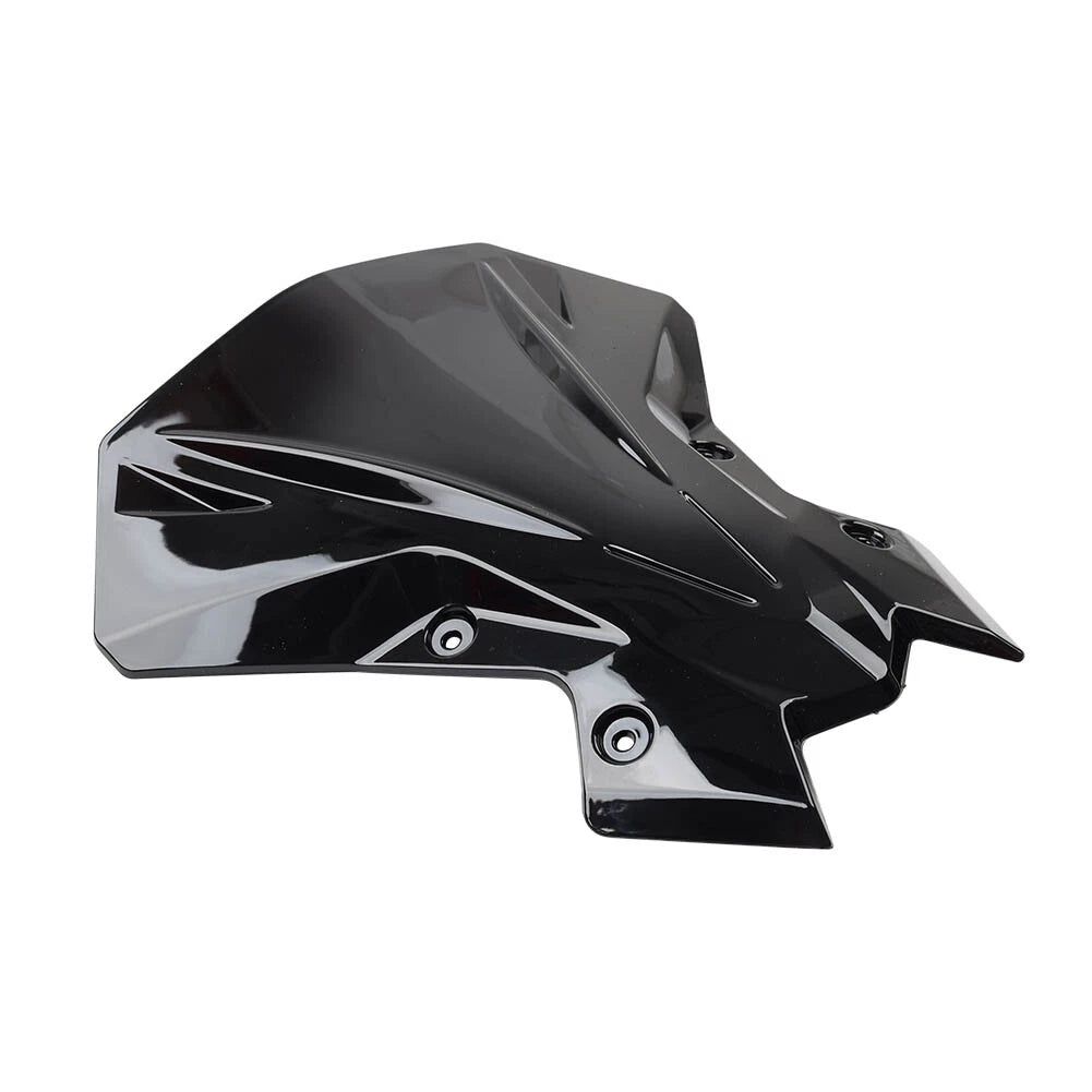 Black Windshield Visor Deflector for Kawasaki Z900 (2020-2024)