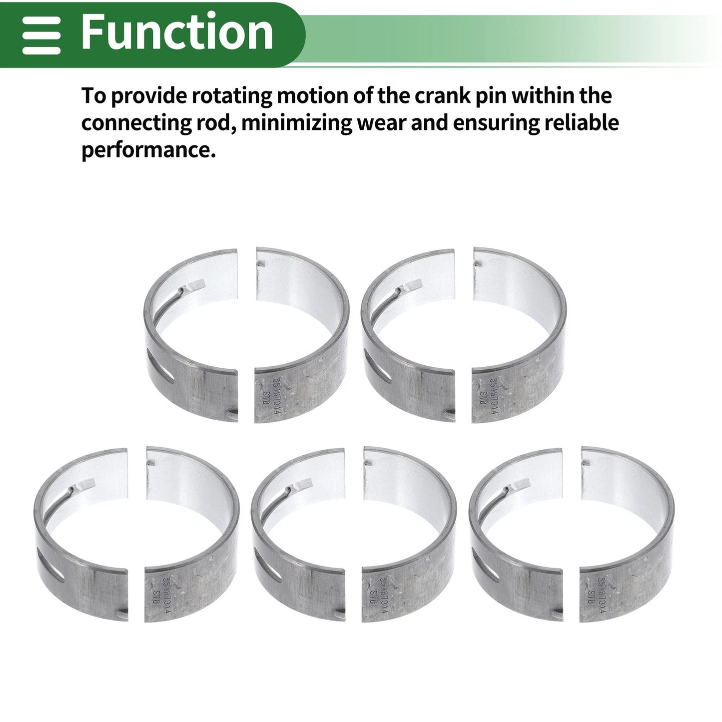 Main Bearing Set for Chevrolet Blazer (2018 - 2021)