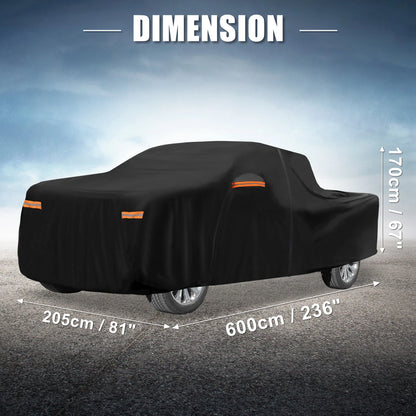 Waterproof 210D-PU Oxford Car Cover for Dodge Ram Crew