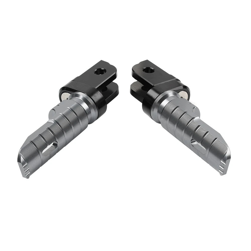 Grey Front Footrest Pegs for BMW R Nine T, F900R, F900XR (2020-2023)