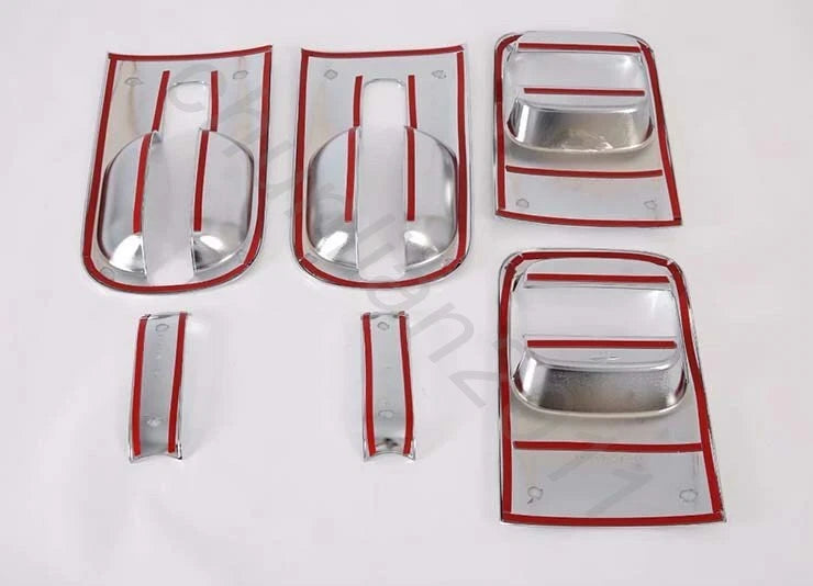 Chrome Side Door Handle Bowl Cover Trim for Hyundai Starex H-1 (2018-2019)