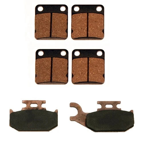 Front & Rear Semi-Metallic Brake Pads for Suzuki Vinson 500 LT-A500F (2002–2002)