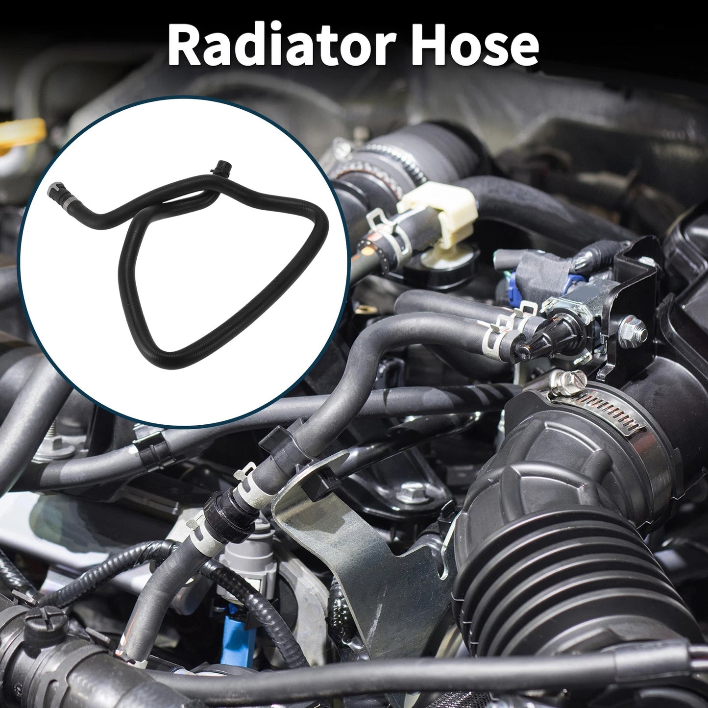 Radiator Hose for Ford Focus 2012 (2012) - Rubber Warm Air Outlet Pipe
