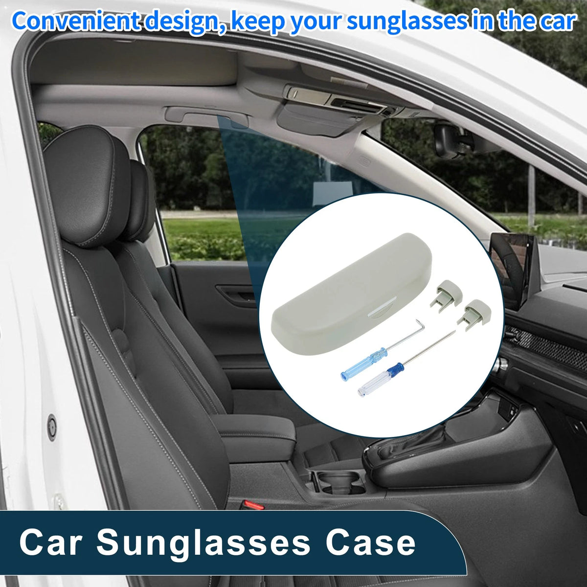 Car Sunglasses Case for Toyota Yaris Cross (2020–2024)