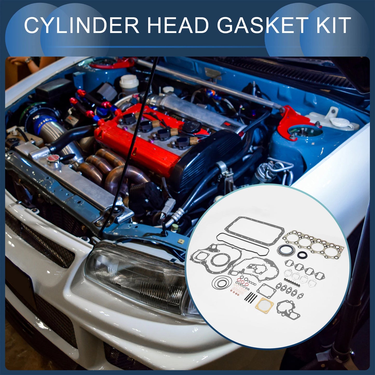 Cylinder Head Gasket Kit for Mitsubishi 4D31 (FE3, FE4)