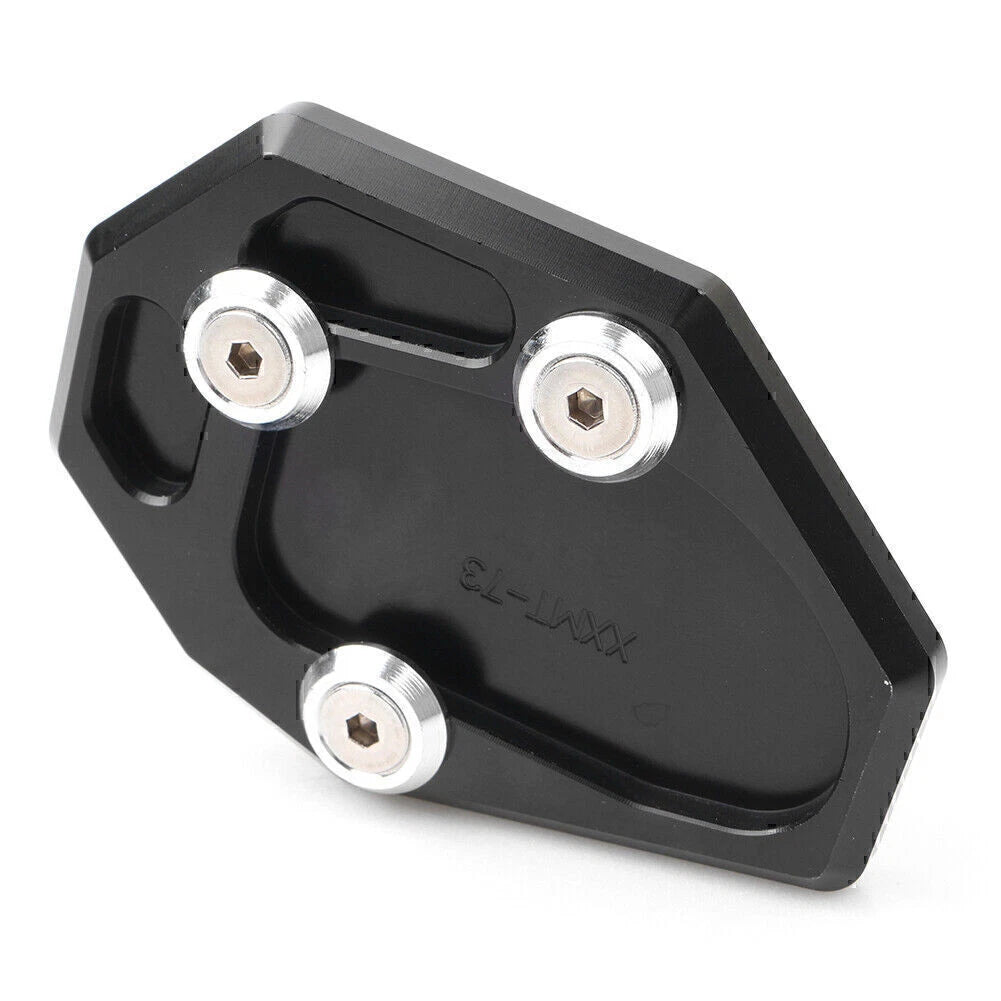 Sidestand Kickstand Extension Pad for Yamaha FZ6R (2009-2015) Black