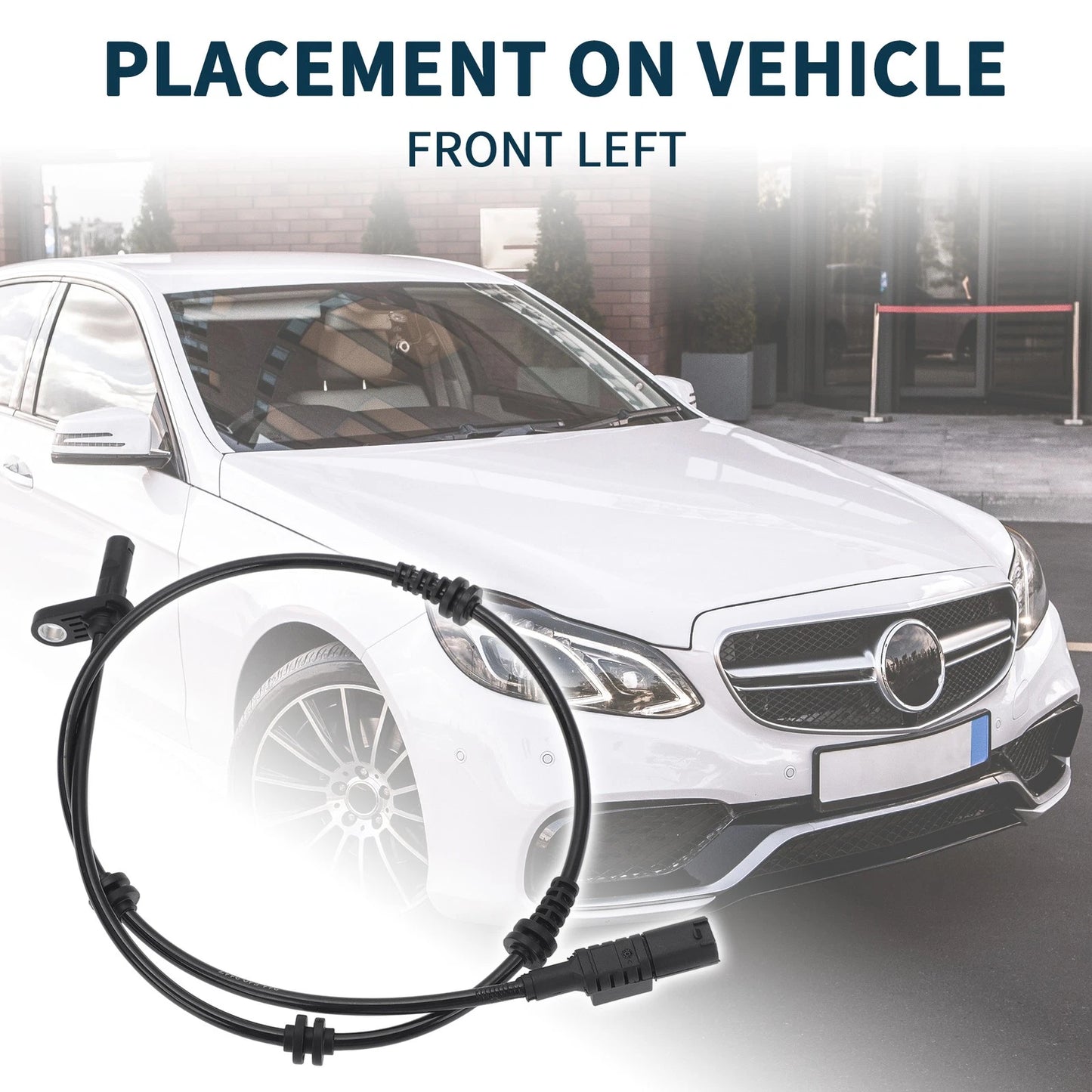Front Left ABS Wheel Speed Sensor for Mercedes-Benz E320 (2003-2005)