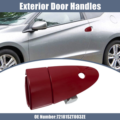 Red Front Left Exterior Door Handle for Honda CR-Z (2011-2016)