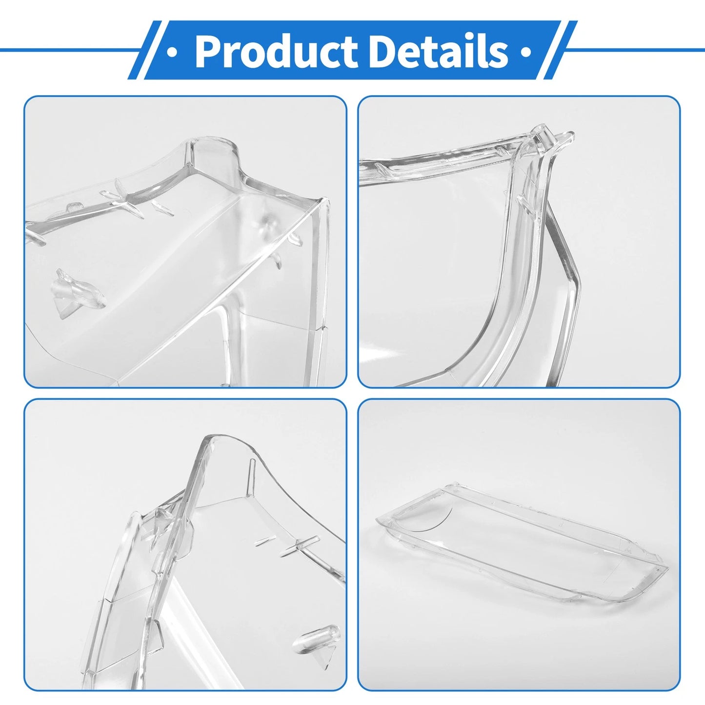 Car Front Left Headlight Lens Cover for Honda Odyssey (2005-2008)