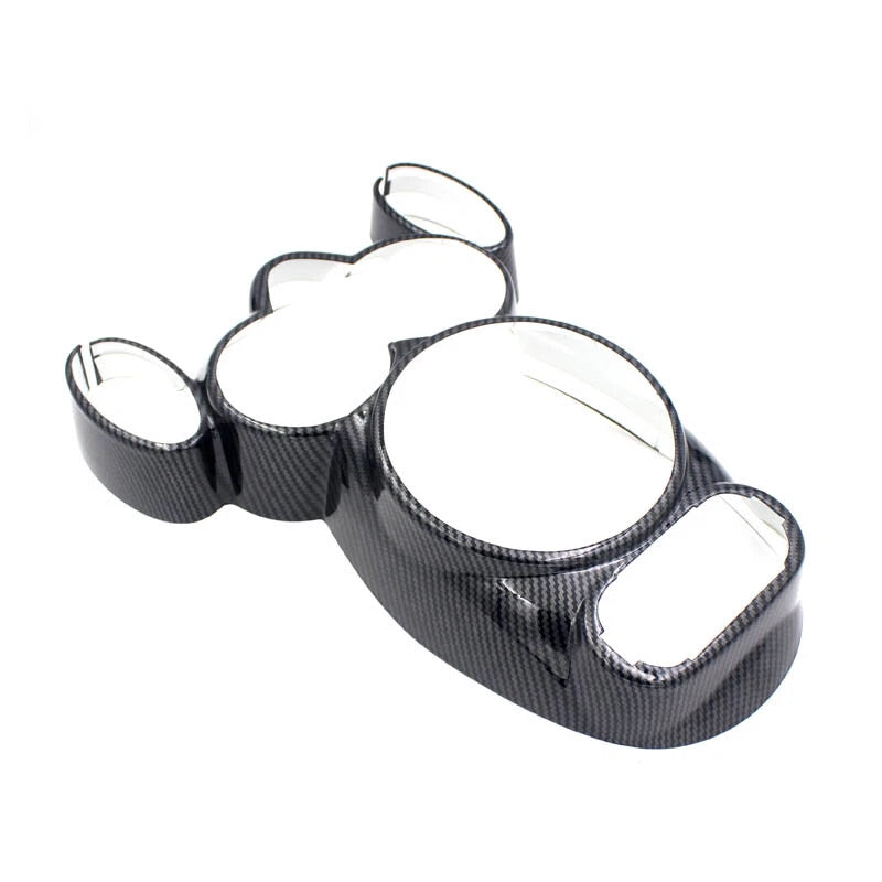 Carbon Fiber Look Center Console Gear Shift Panel Cover Trim for Mini R50 R53