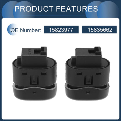 Car Door Lock Switch 1 Pair for Chevrolet Malibu 2008