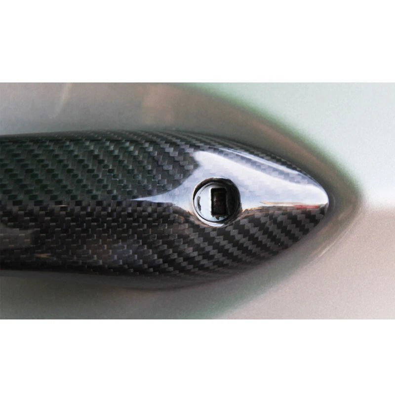 REAL Carbon Fiber Outer Door Handle Cover Trim for BMW F06 F07 F10 M5 M6 520i