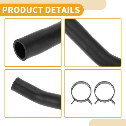 Radiator Hose for Ford Ecosport (2013-2024) Rubber Black 1 Pcs