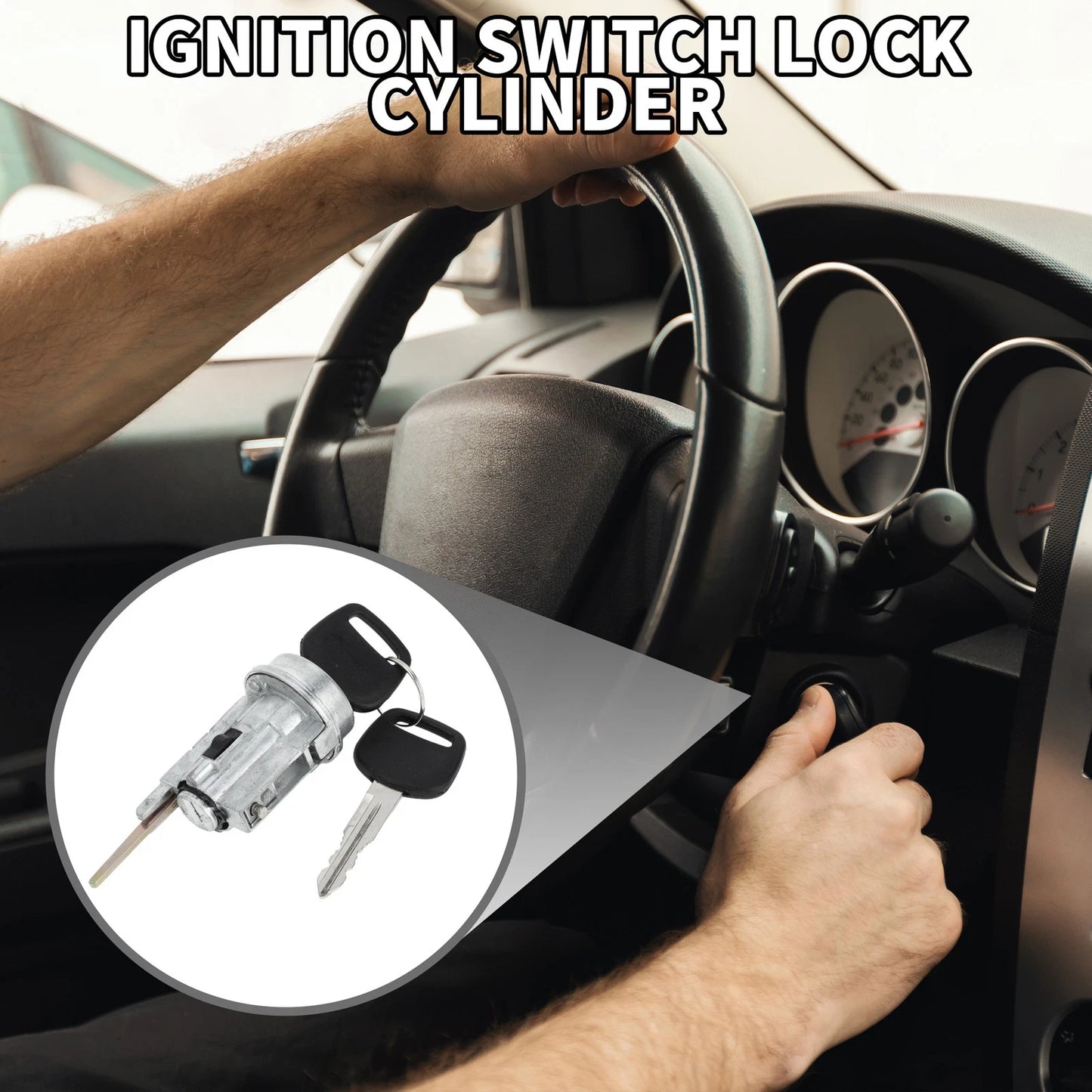 Ignition Lock Cylinder for Toyota Corolla, Geo Prizm (1998-2002)