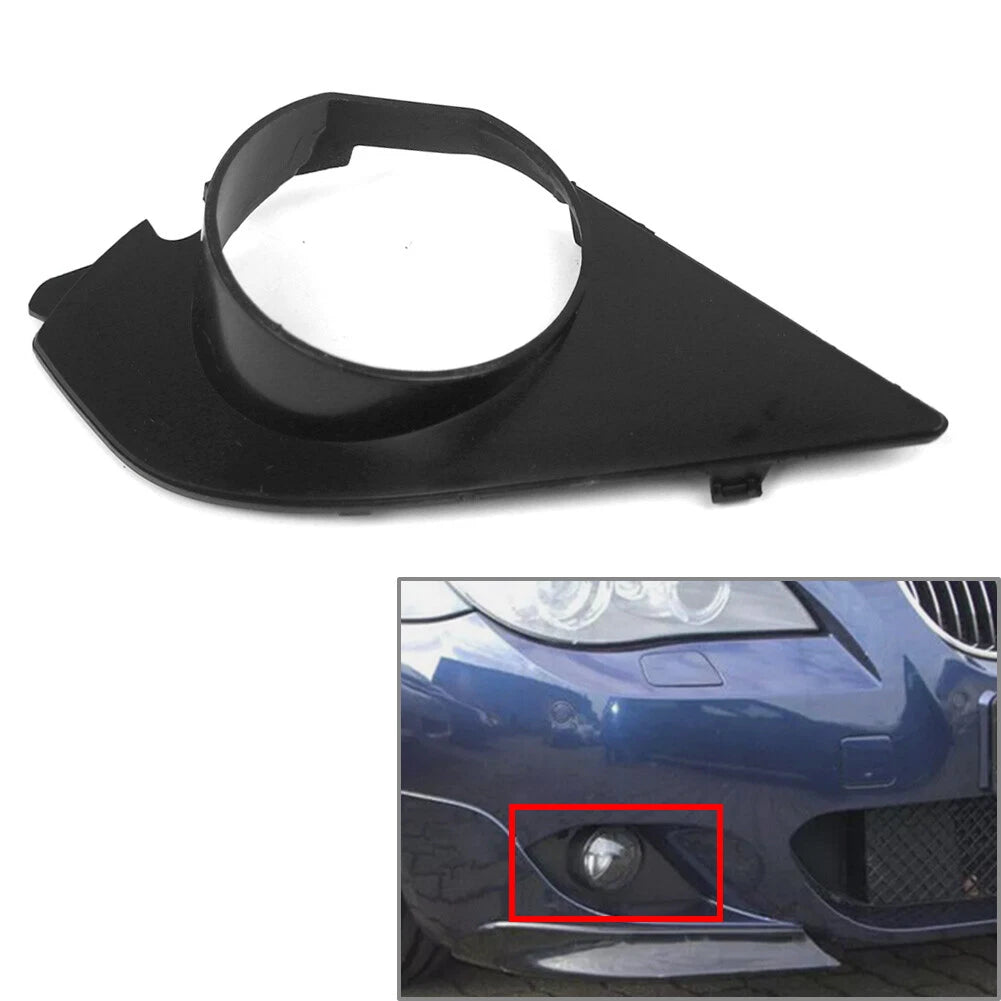Front Fog Light Lamp Frame Cover for BMW 5 Series E60 E61 M Sport (2003-2010)