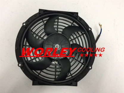 Aluminum Radiator & Fans for Jeep CJ Series (1970-1985)