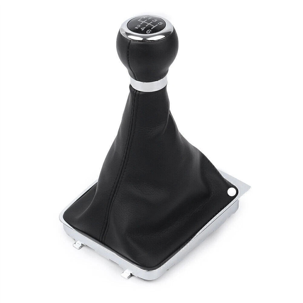 6-Speed Manual Gear Shift Knob & Gaiter Boot Cover for VW Passat (2005-2010)