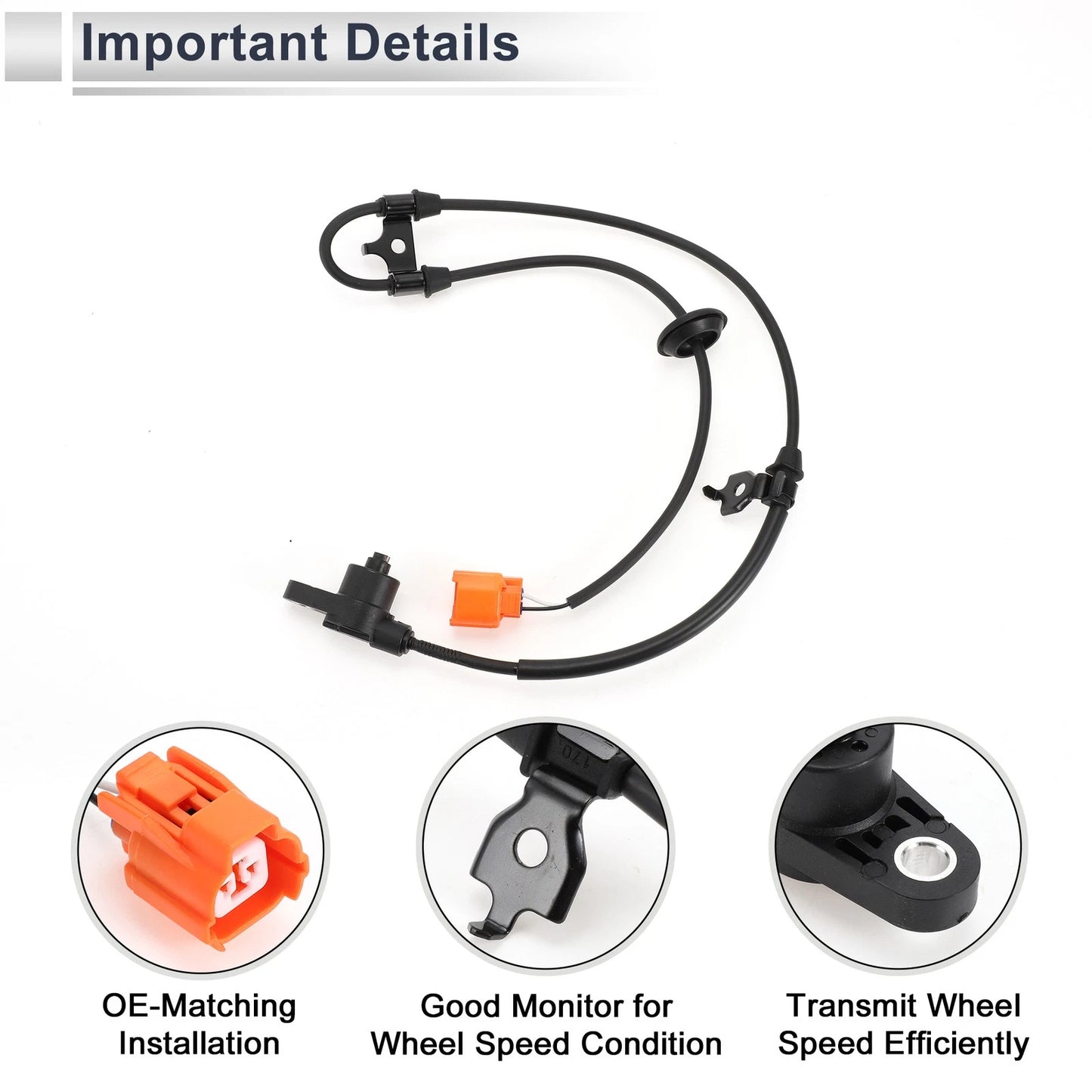 ABS Wheel Speed Sensor for Honda Pilot (2003-2004)