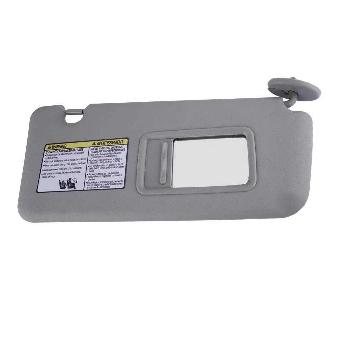Grey Right Side Sun Visor for Toyota RAV4 (2004-2005)