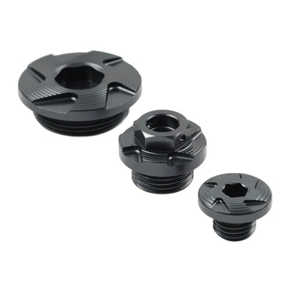 Engine Timing Oil Filter Plug Screws Set for Kawasaki KX250 KX450 KLX450R