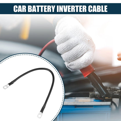 Cable 8AWG 1ft Car Marine Battery Inverter Copper Wire Black