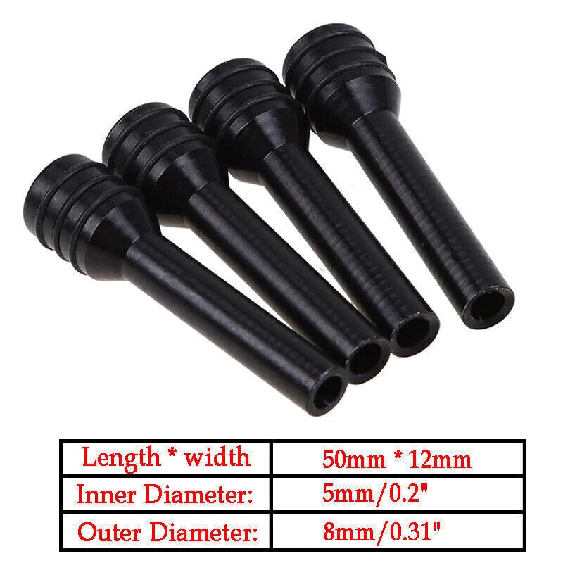 Black Door Lock Knobs 4 x For Chevelle, Chevy Pickup, El Camino, GTO, Impala, Nova