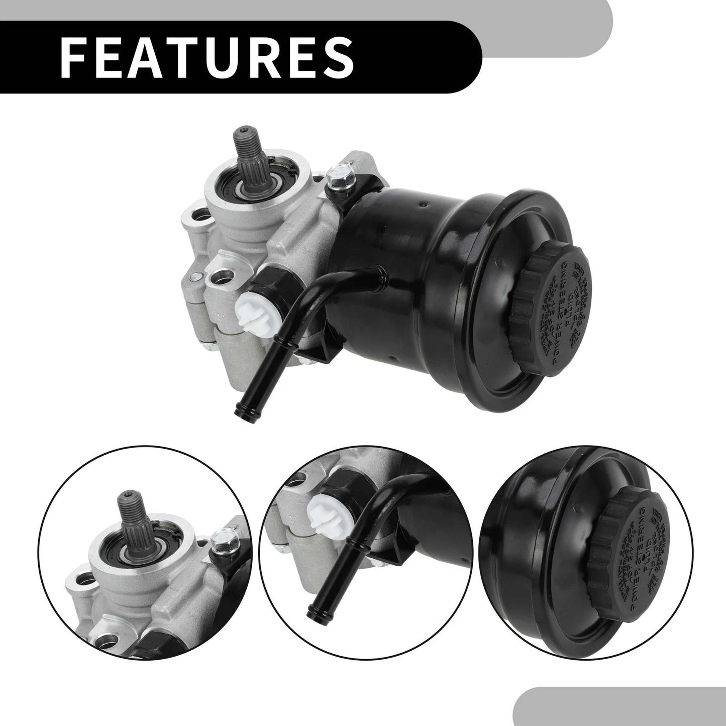 Power Steering Pump for Toyota Tacoma, 4Runner (1997-2001)