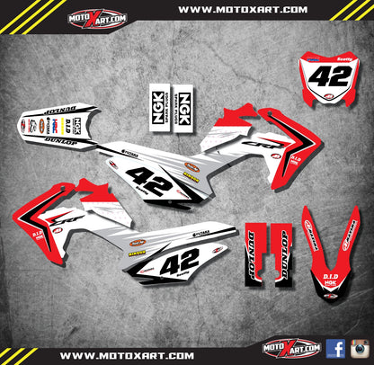 Custom Graphics Full Kit for Honda CRF 125 (2013-2018)