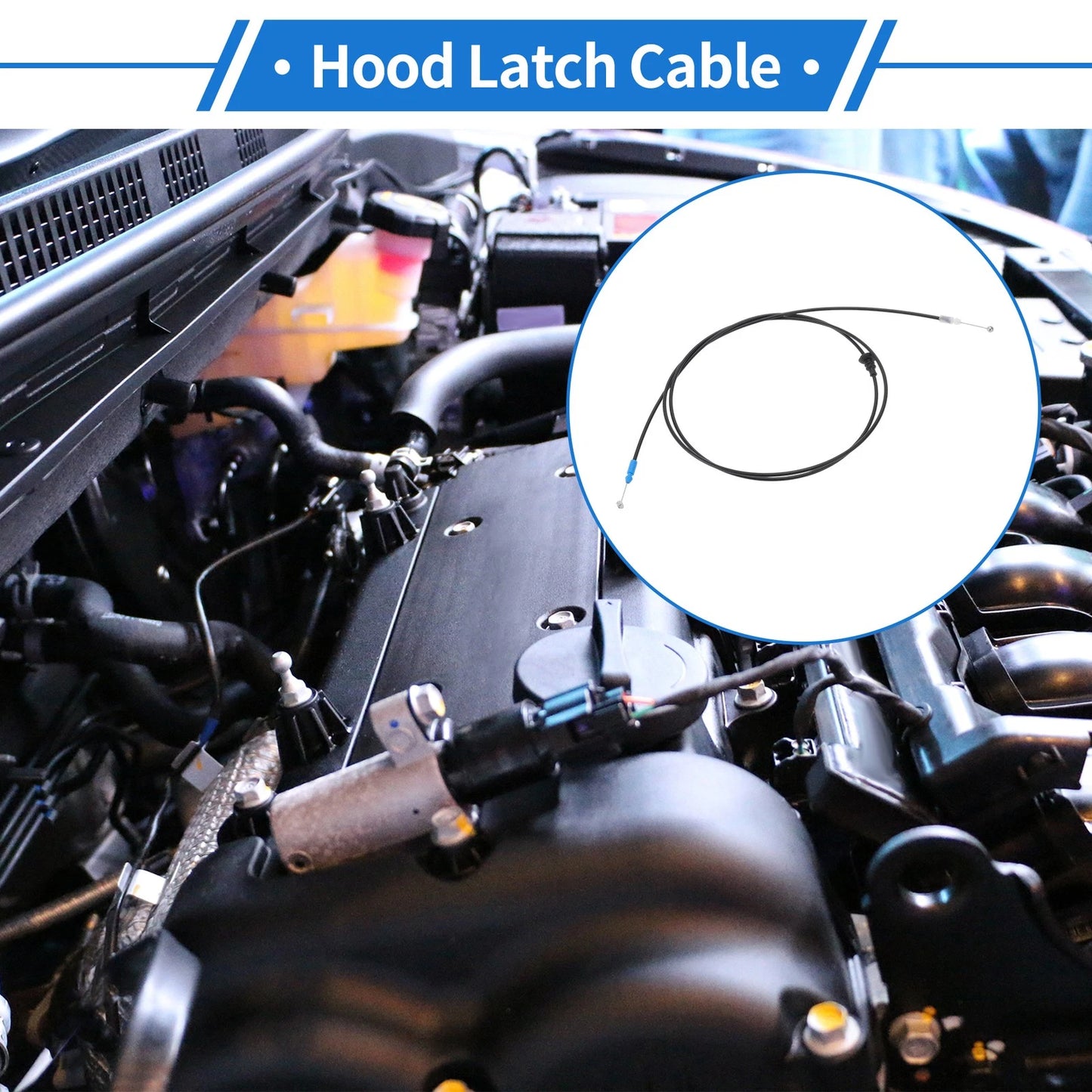 Hood Release/Latch Cable for Toyota Camry (2006–2013)