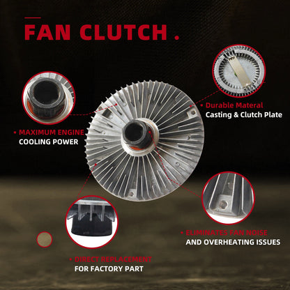 Radiator Clutch Fan for BMW 3 5 7 X5 Z3 Series E36 E46 E39 E53 E32 (1990-2006)