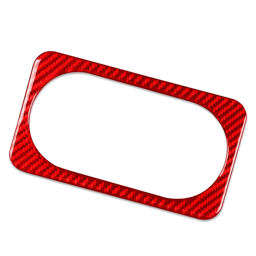 Red Rear Water Cup Holder Frame Cover Trim for Kia Forte Cerato K3 (2019-2023)