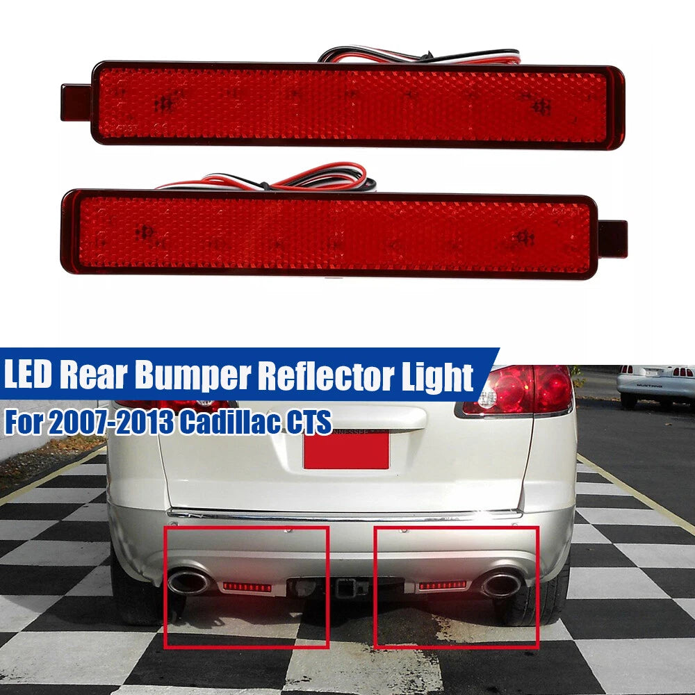 Bumper Reflector Brake Lamp for Chevrolet CTS CTS-V (2003–2019)