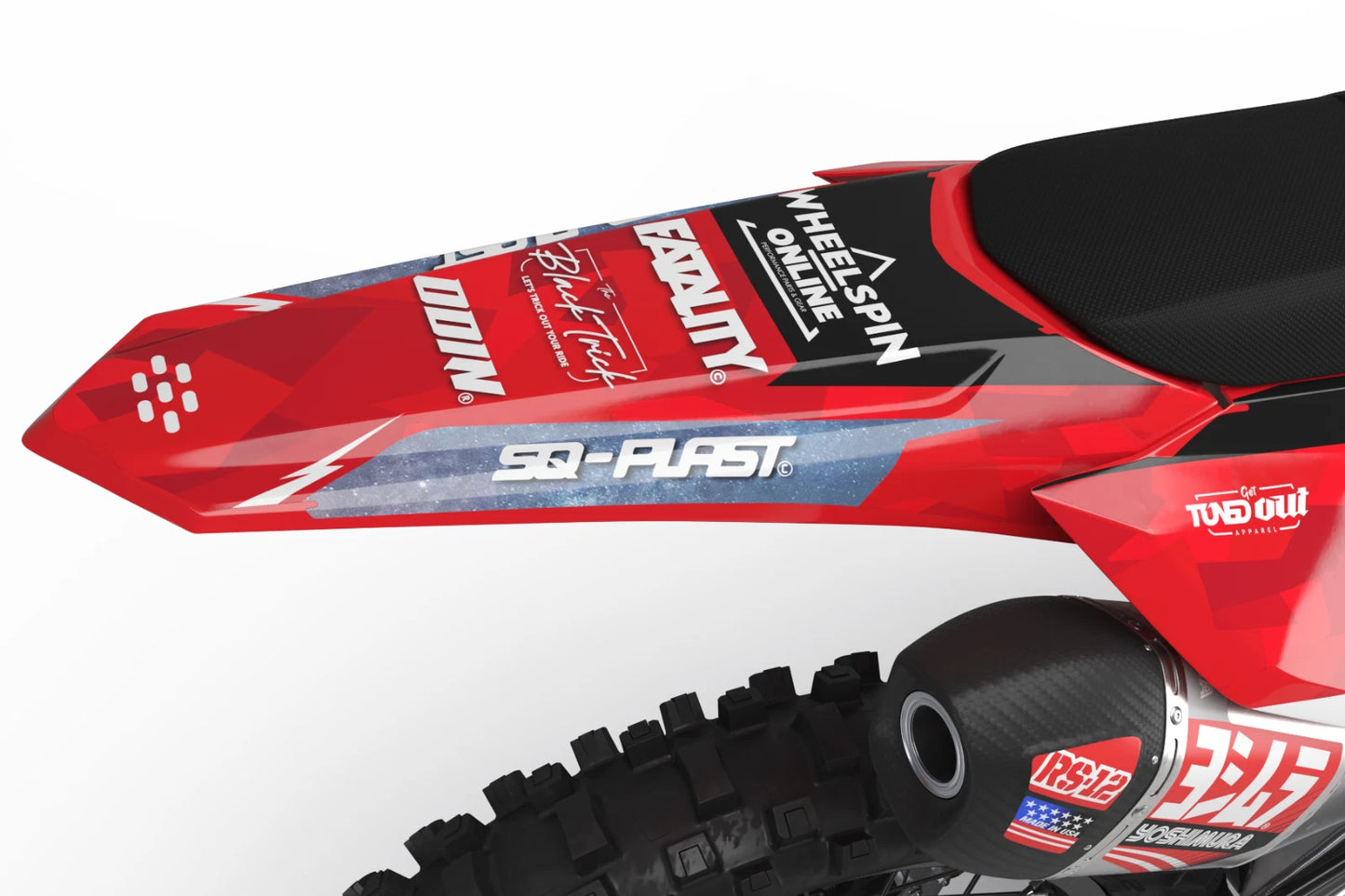 Sticker Kit for Honda CRF50 CRF 50 (2004-2012) Roster Style Graphics