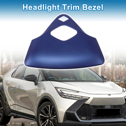 1 x Front Row Headlight Trim Bezel for Toyota C-HR (2017-2021)