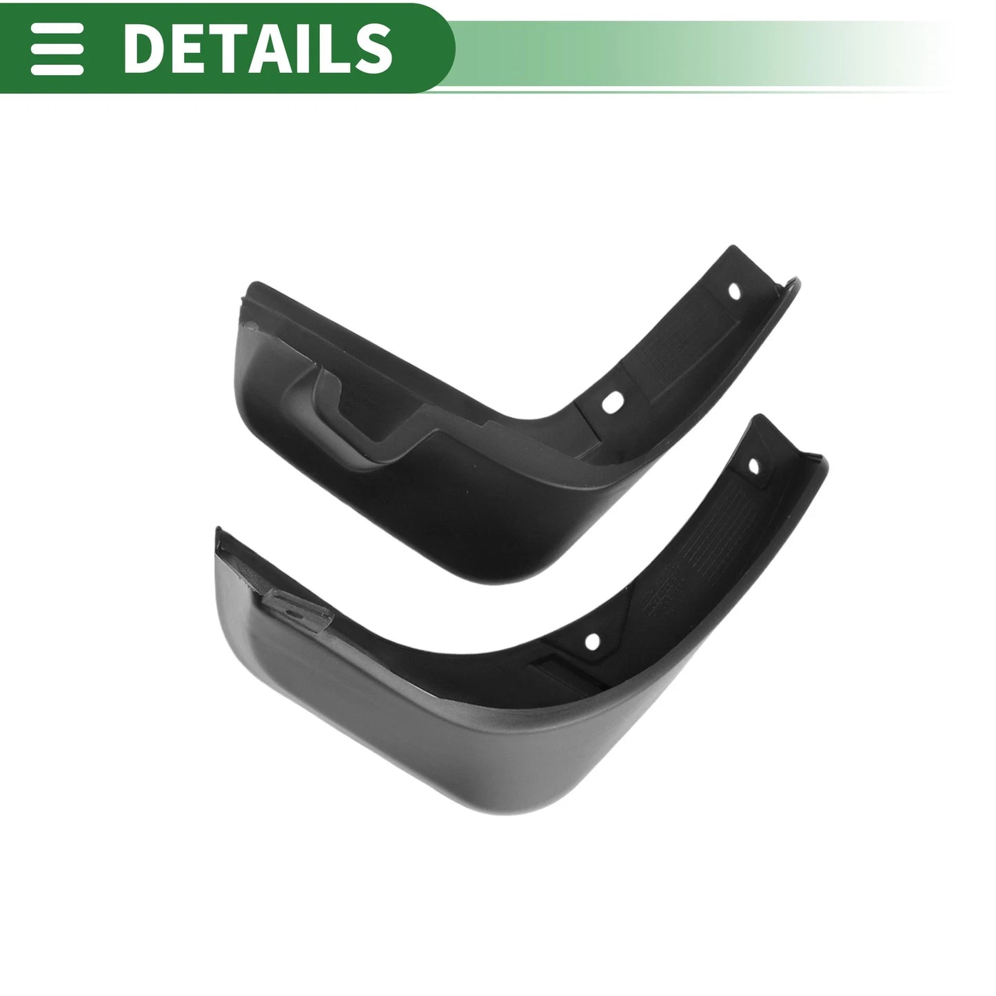 Mud Flaps Splash Guards 1 Set for Nissan Micra March (2010-2013)