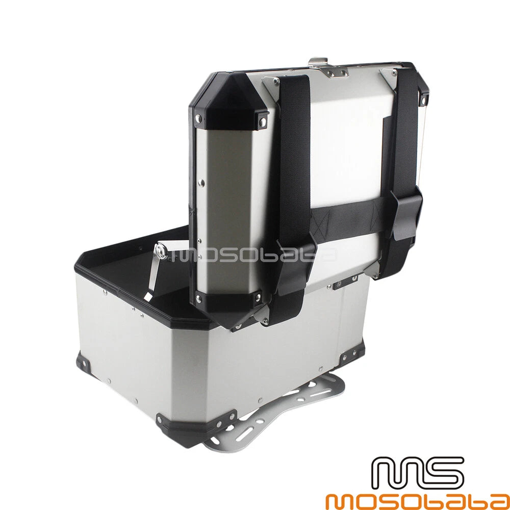 45L Aluminum Tail Box Luggage Carrier for Universal Motorcycle