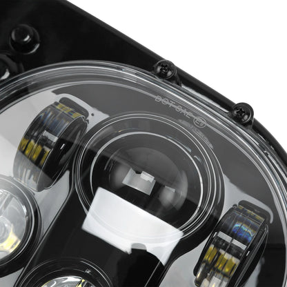 5 3/4" Dual LED Front Headlight for Harley Road Glide (1998-2013)