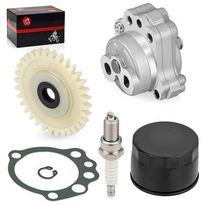 Oil Pump & Gasket & Oil Filter Gear for Yamaha Raptor 660R (2001–2005)