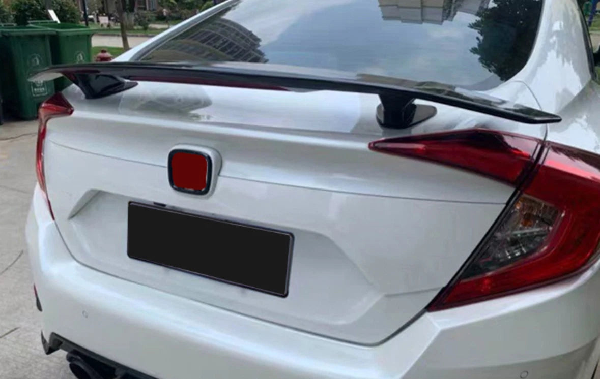 Rear W/ Light Spoiler for Chevrolet Cruze Sedan Glossy Black (2011-2016)