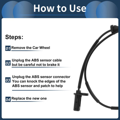 ABS Wheel Speed Sensor for Volvo XC90 (2003-2014) Front Right