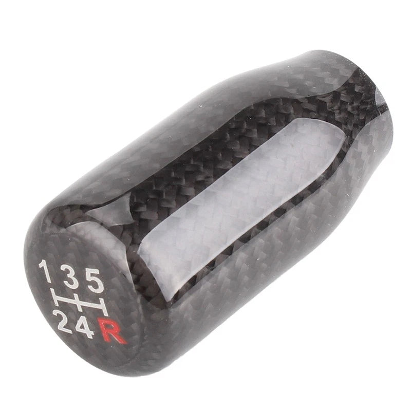 Universal Carbon Fiber Manual Gear Shift Knob for Car
