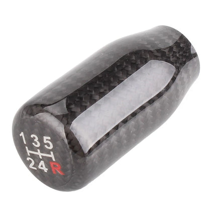 Universal Carbon Fiber Manual Gear Shift Knob for Car