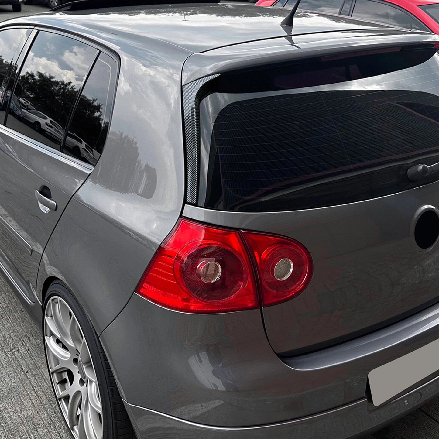 Rear Window Side Spoiler Lip for VW Golf 5 GTI R32 (2003-2008)