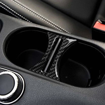 Water Cup Holder Cover Bridge Trim For Mercedes Benz CLA GLA Class W117 2014-18