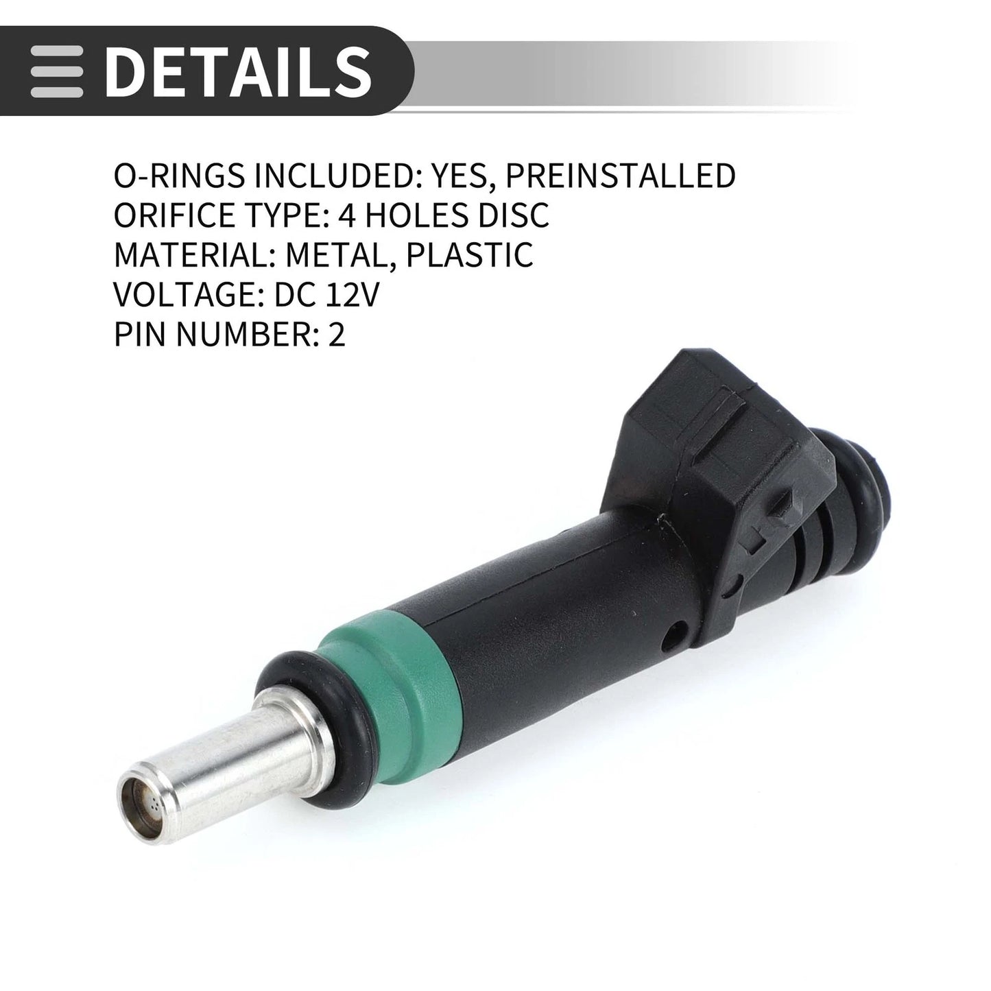 Fuel Injector for BMW X5 E53 4.4i 4.8is (2003-2006) 1 Pc