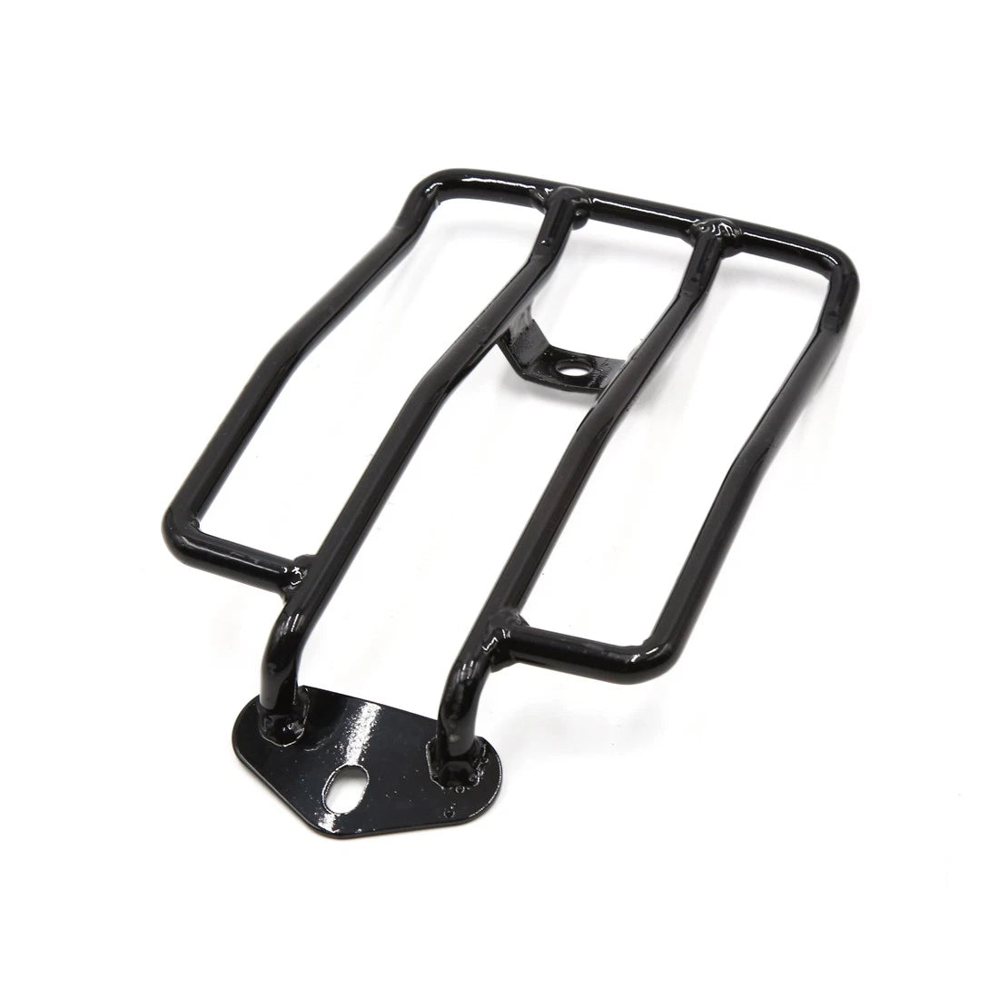 Motorcycle Rear Luggage Rack Carrier Shelf Black for Harley-Davidson